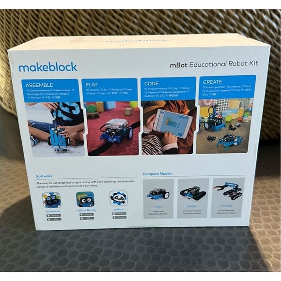 New in Box! Makeblock mBot: Kid’s First Robot Kit for DIY and STEM Learning - Picture 3 of 8